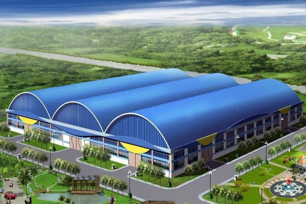 拱形屋面结构助力工业厂房高效建设，施工优势凸显